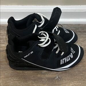 Inov-8 Kids Black and White Sneakers